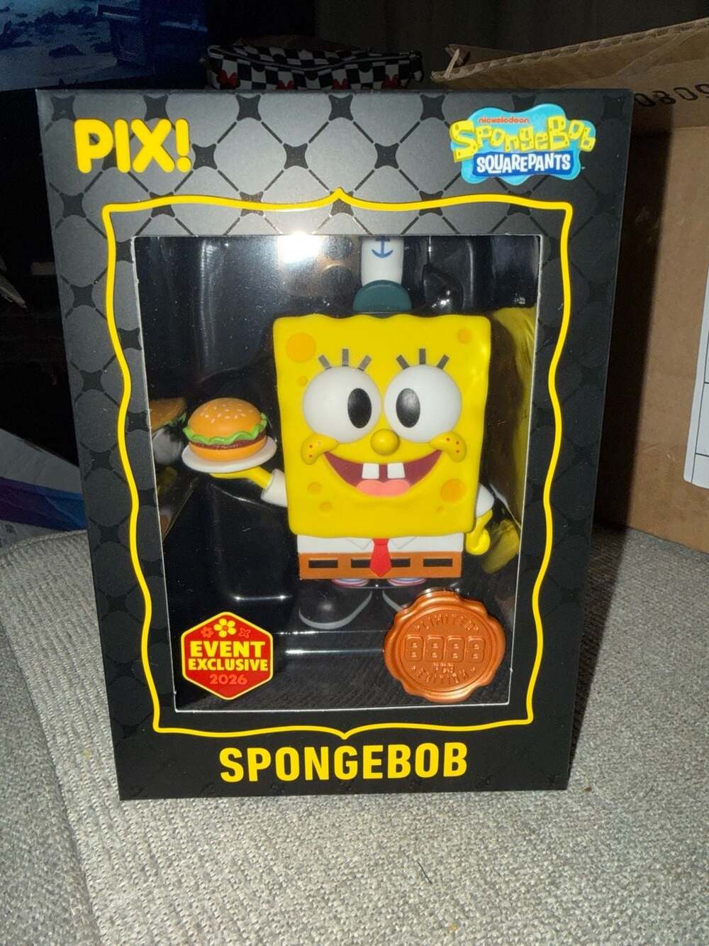 Thrilljoy PIX! SpongeBob SquarePants 2026 Event Exclusive Collectible Figure